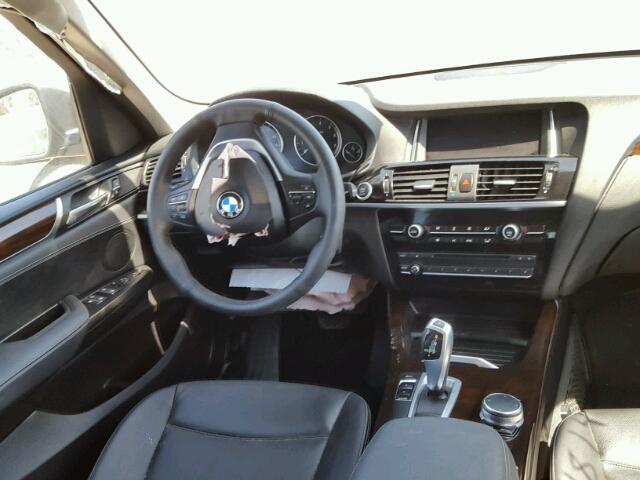 5UXWZ7C33H0X40263 - 2017 BMW X3 SDRIVE2 WHITE photo 9