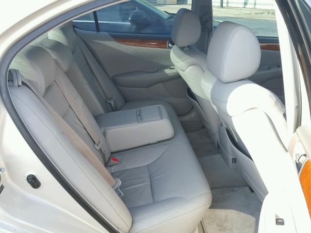 JTHBA30G465174684 - 2006 LEXUS ES 330 BEIGE photo 6