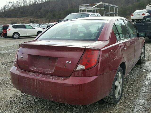 1G8AL55B46Z153854 - 2006 SATURN ION LEVEL 栗色 照片 4