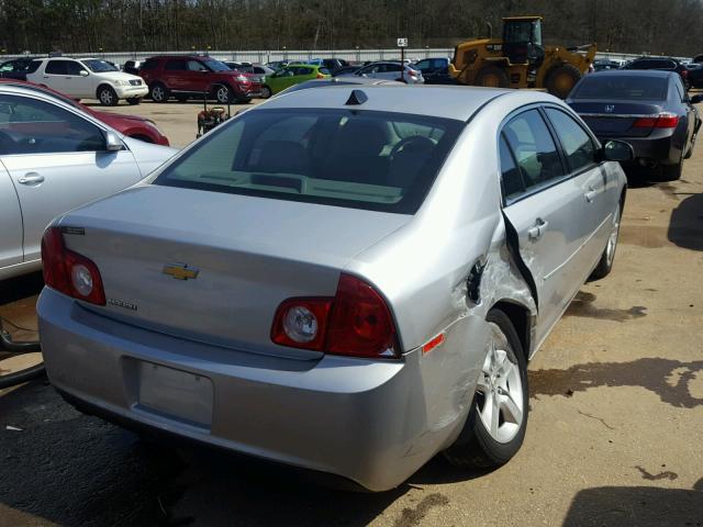 1G1ZB5E00CF153124 - 2012 CHEVROLET MALIBU LS SILVER photo 4