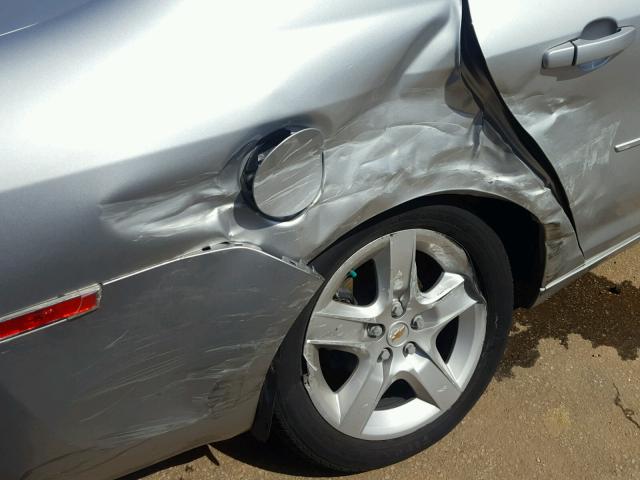 1G1ZB5E00CF153124 - 2012 CHEVROLET MALIBU LS ვერცხლისფერი ფოტო 9