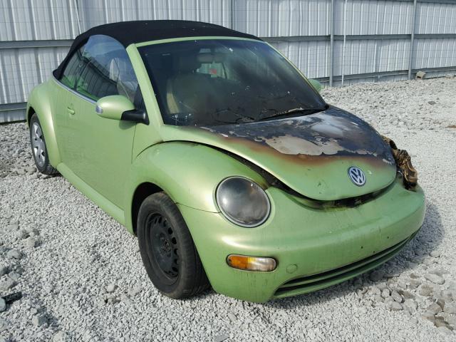 3VWBM31Y25M367535 - 2005 VOLKSWAGEN NEW BEETLE 绿色 照片 1