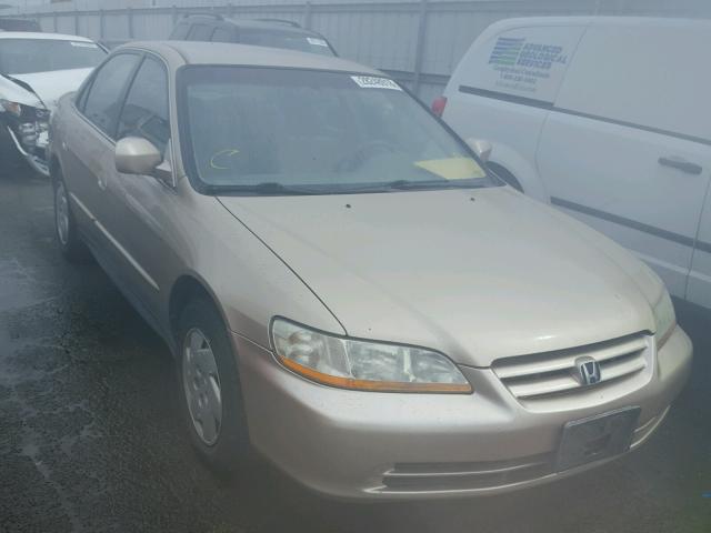 1HGCG16451A065609 - 2001 HONDA ACCORD LX GOLD photo 1