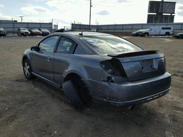 1G8AV18B37Z113765 - 2007 SATURN ION LEVEL ნაცრისფერი ფოტო 3