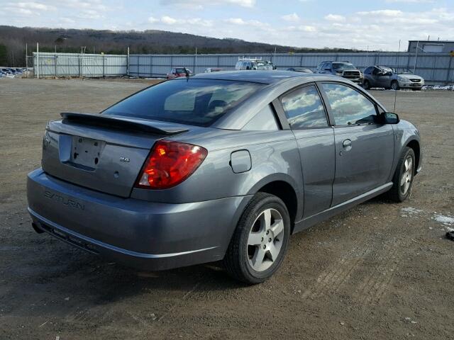 1G8AV18B37Z113765 - 2007 SATURN ION LEVEL ნაცრისფერი ფოტო 4