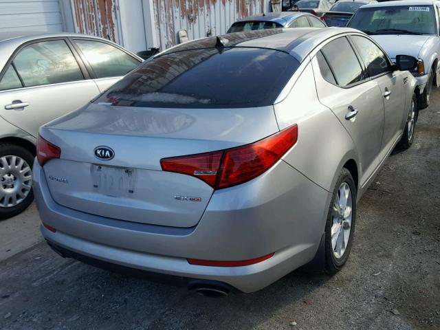 KNAGN4A73B5115391 - 2011 KIA OPTIMA EX TAN photo 4