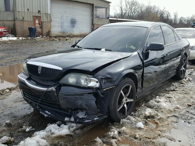 1LNHM87A12Y660309 - 2002 LINCOLN LS BLACK photo 2