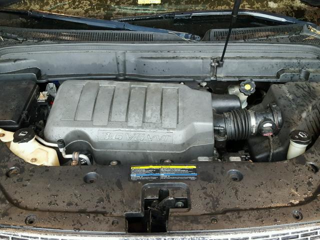 1GKEV337X8J296978 - 2008 GMC ACADIA SLT შავი ფოტო 9