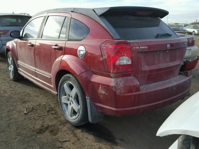 1B3HE78K37D514660 - 2007 DODGE CALIBER R/ RED photo 3