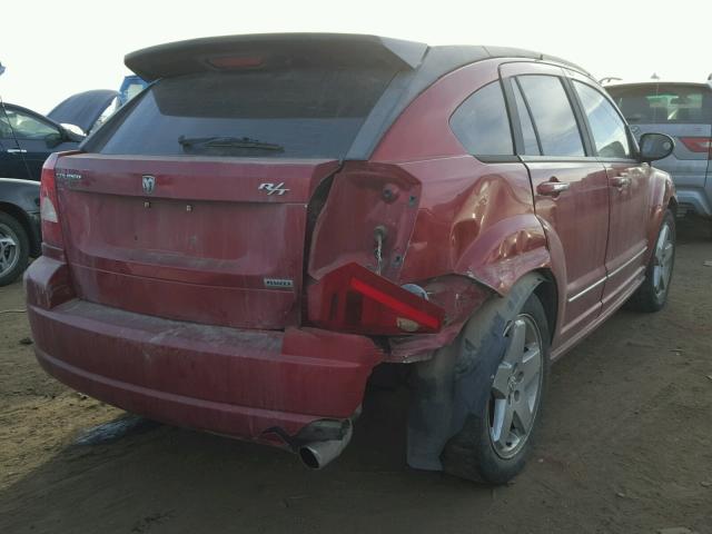 1B3HE78K37D514660 - 2007 DODGE CALIBER R/ RED photo 4