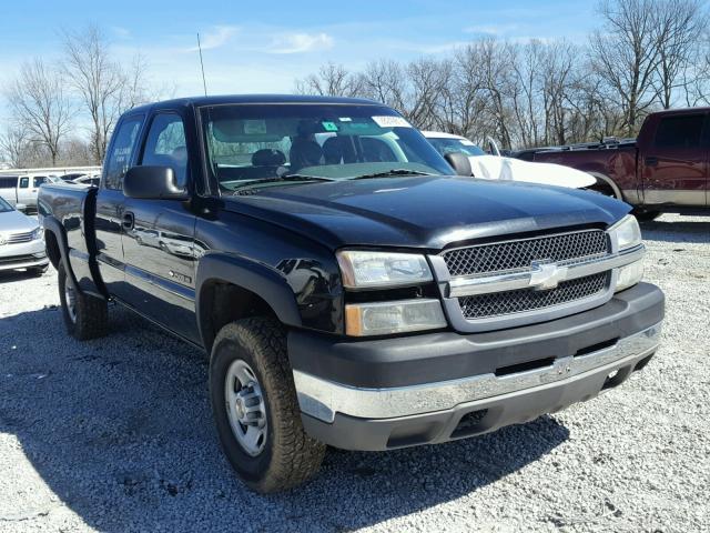 1GCHK29G73E145455 - 2003 CHEVROLET SILVERADO BLACK photo 1