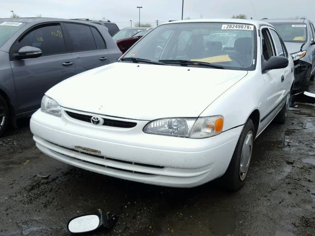 1NXBR12E2WZ056399 - 1998 TOYOTA COROLLA VE WHITE photo 2