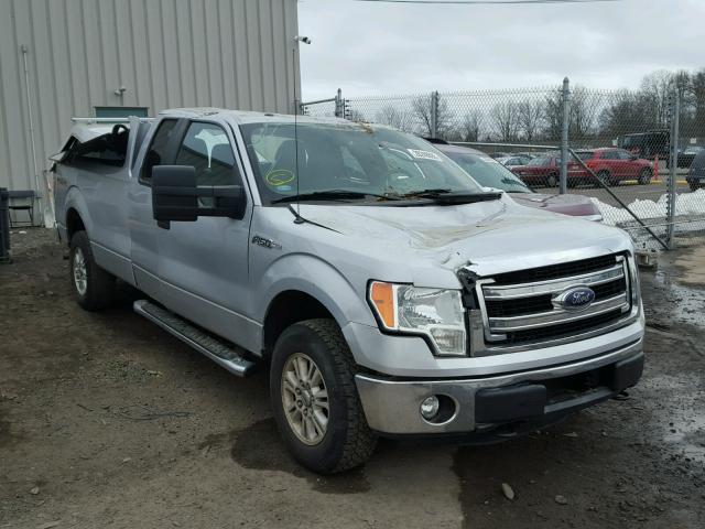 1FTVX1EF2DKD66752 - 2013 FORD F150 SUPER SILVER photo 1