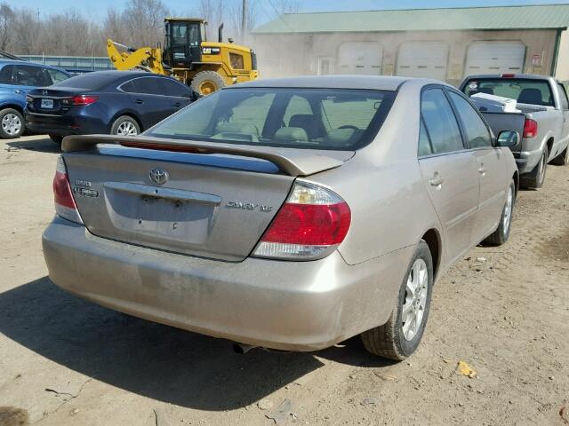 4T1BE30KX5U994231 - 2005 TOYOTA CAMRY LE BEIGE photo 4