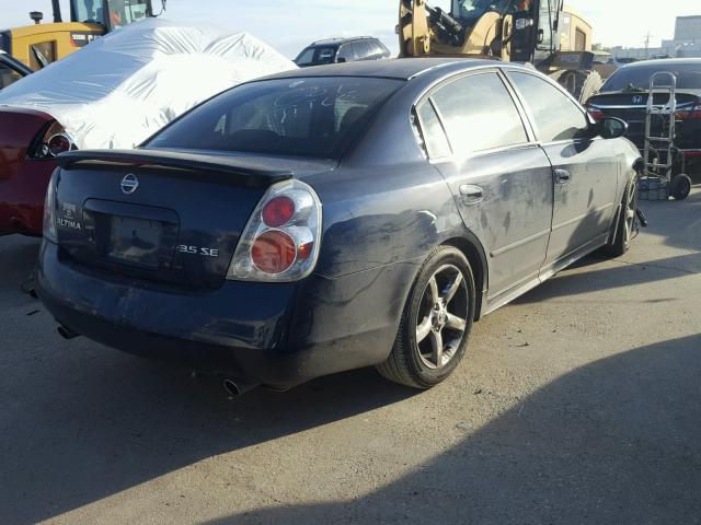 1N4BL11D86N308543 - 2006 NISSAN ALTIMA SE BLUE photo 4