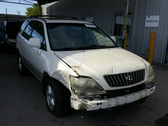 JT6HF10U6Y0145296 - 2000 LEXUS RX 300 WHITE photo 1