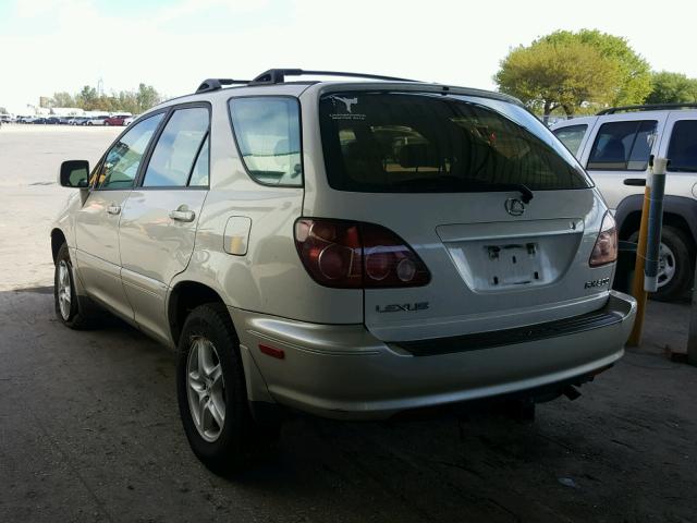 JT6HF10U6Y0145296 - 2000 LEXUS RX 300 WHITE photo 3