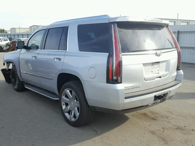 1GYS4CKJ5HR363366 - 2017 CADILLAC ESCALADE P SILVER photo 3