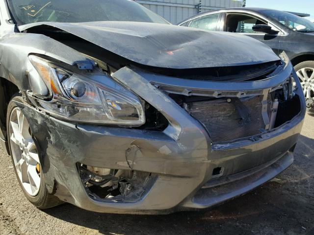 1N4AA5AP8EC494369 - 2014 NISSAN MAXIMA S SILVER photo 9