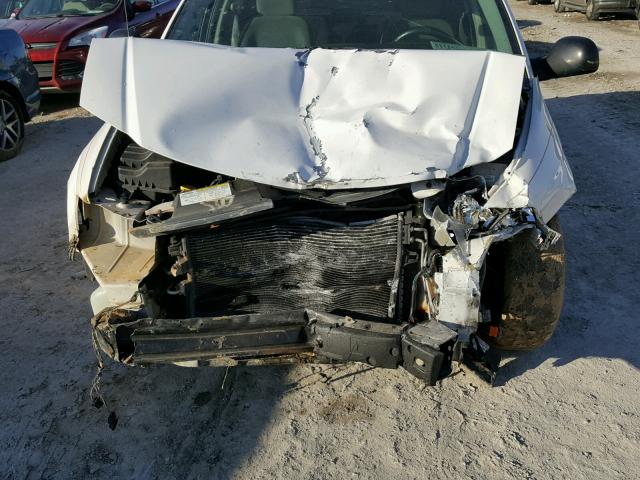 1D4GP45R95B345194 - 2005 DODGE CARAVAN SX WHITE photo 7