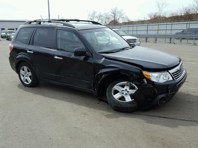 JF2SH64649H755025 - 2009 SUBARU FORESTER 2 BLACK photo 1