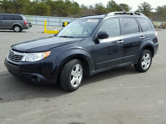 JF2SH64649H755025 - 2009 SUBARU FORESTER 2 BLACK photo 2