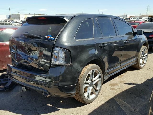 2FMDK3AKXDBC27306 - 2013 FORD EDGE SPORT BLACK photo 4