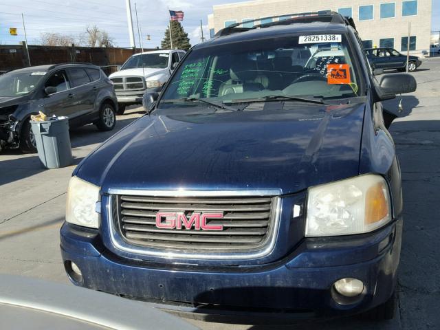 1GKET16P236190834 - 2003 GMC ENVOY XL BLUE photo 10