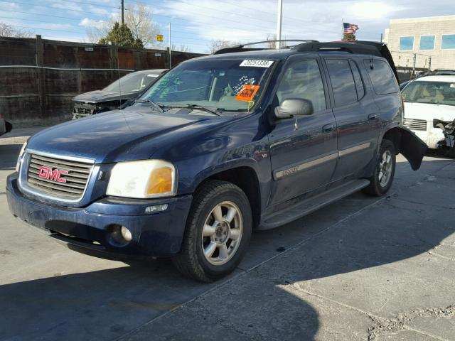 1GKET16P236190834 - 2003 GMC ENVOY XL BLUE photo 2