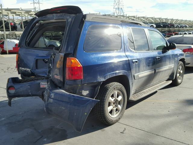 1GKET16P236190834 - 2003 GMC ENVOY XL BLUE photo 4