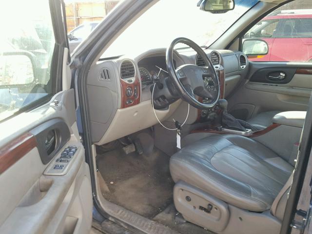 1GKET16P236190834 - 2003 GMC ENVOY XL BLUE photo 9