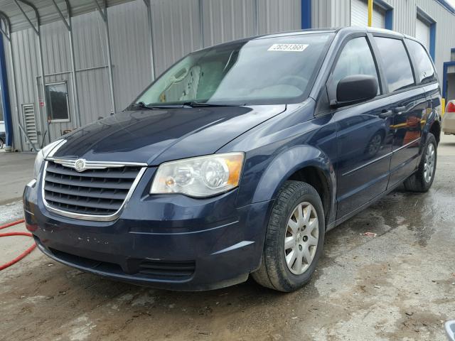 2A8HR44H18R814720 - 2008 CHRYSLER TOWN & COU CHARCOAL photo 2