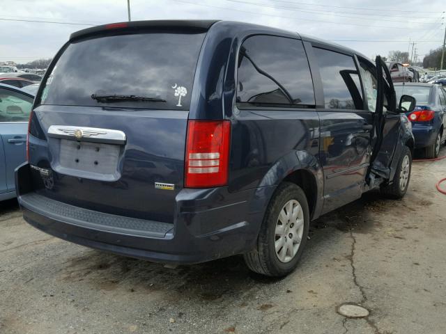 2A8HR44H18R814720 - 2008 CHRYSLER TOWN & COU CHARCOAL photo 4