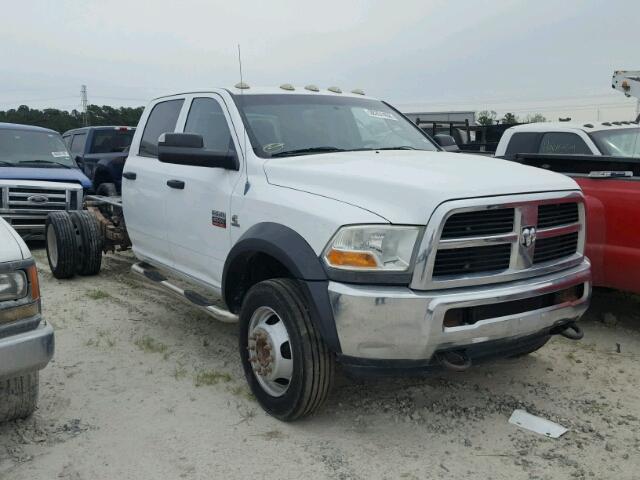 3C7WDKFL0CG194043 - 2012 DODGE RAM 4500 S WHITE photo 1