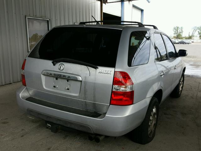 2HNYD18291H528565 - 2001 ACURA MDX GRAY photo 4