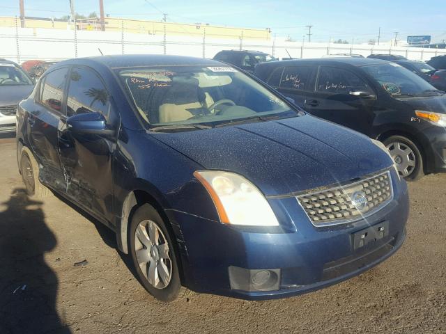 3N1AB61E07L654881 - 2007 NISSAN SENTRA 2.0 BLUE photo 1