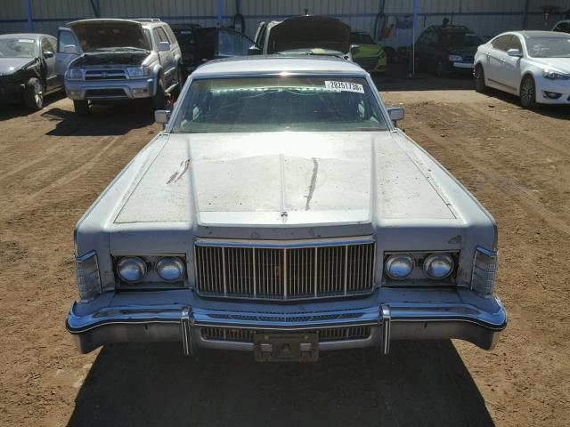 6Y82A863029 - 1976 LINCOLN TOWN CAR WHITE photo 9