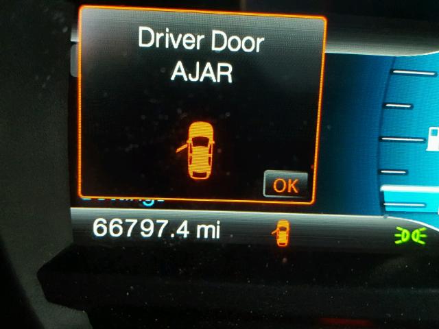 1FM5K8GT7EGB84569 - 2014 FORD EXPLORER S BLACK photo 8