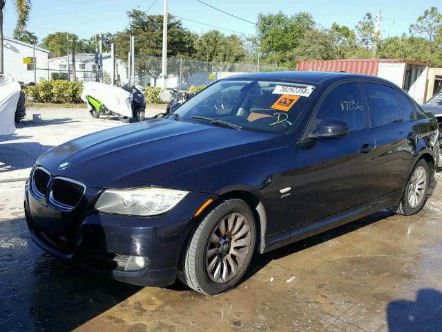 WBAPK535X9A645207 - 2009 BMW 328 XI SUL BLUE photo 2