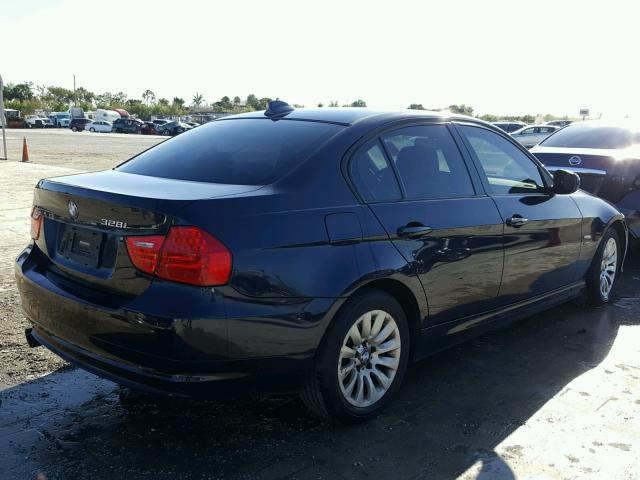 WBAPK535X9A645207 - 2009 BMW 328 XI SUL BLUE photo 4