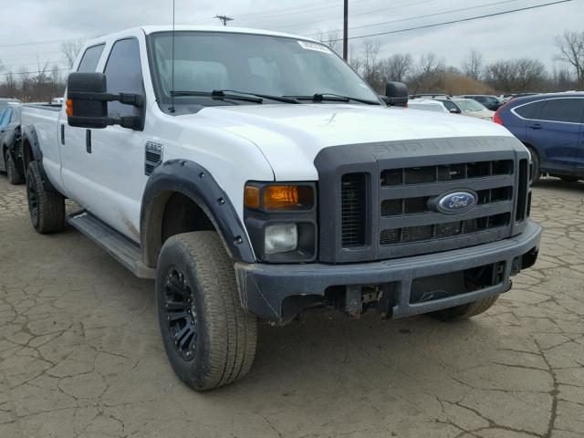 1FTSW21559EB25265 - 2009 FORD F250 SUPER WHITE photo 1