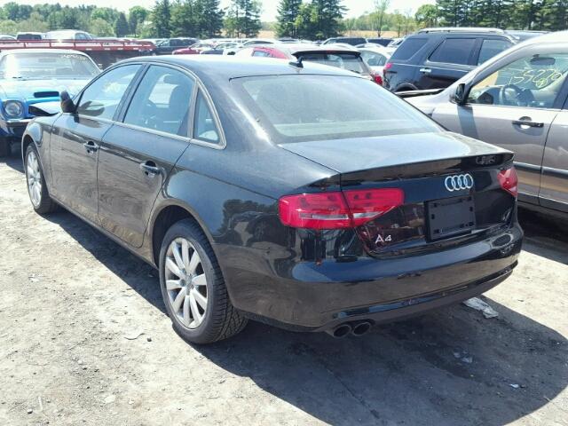 WAUAFAFL4EA029297 - 2014 AUDI A4 PREMIUM BLACK photo 3