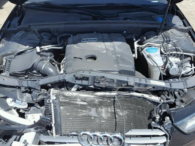 WAUAFAFL4EA029297 - 2014 AUDI A4 PREMIUM BLACK photo 7