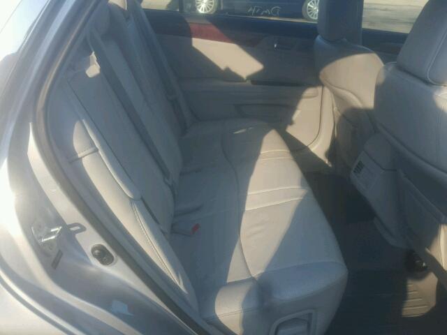 4T1BK3DB0BU405640 - 2011 TOYOTA AVALON BAS SILVER photo 6