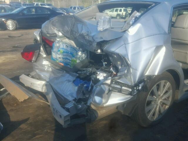 4T1BK3DB0BU405640 - 2011 TOYOTA AVALON BAS SILVER photo 9