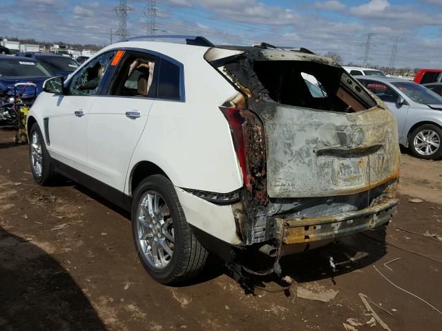 3GYFNJE30DS529686 - 2013 CADILLAC SRX PREMIU WHITE photo 3