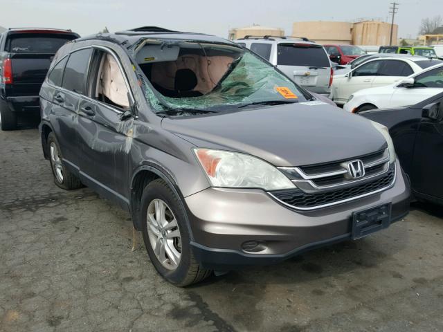 5J6RE3H53AL007562 - 2010 HONDA CR-V EX GRAY photo 1