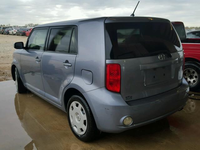 JTLKE50E891091467 - 2009 TOYOTA SCION XB SILVER photo 3