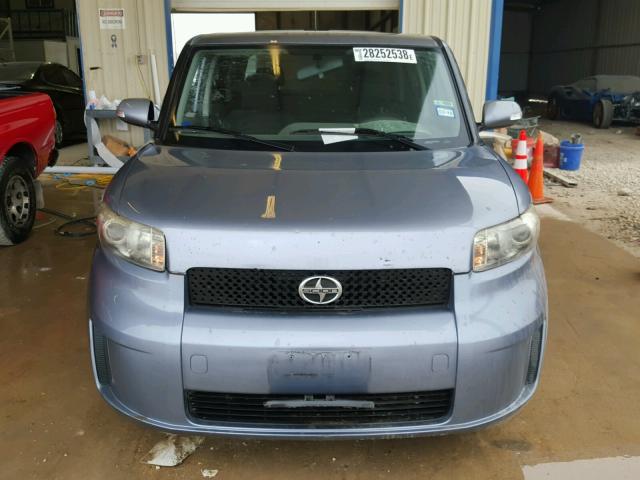 JTLKE50E891091467 - 2009 TOYOTA SCION XB ვერცხლისფერი ფოტო 9