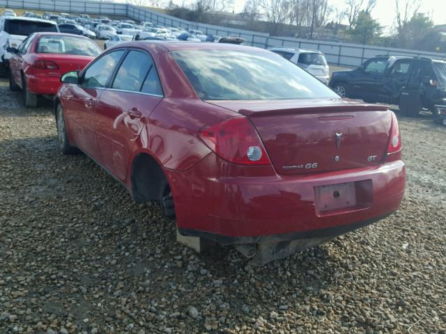 1G2ZH558164121086 - 2006 PONTIAC G6 GT RED photo 3